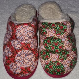 Vera Bradley Women's Disney Plush Slippers Size 9/10 Preowned